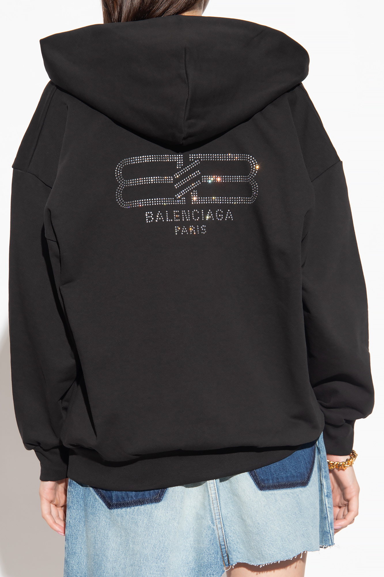 Balenciaga zip hot sale up hoodie